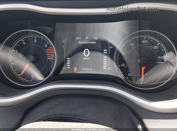 1C4PJMAB8GW343455 2016 JEEP CHEROKEE White Vista de los asientos traseros