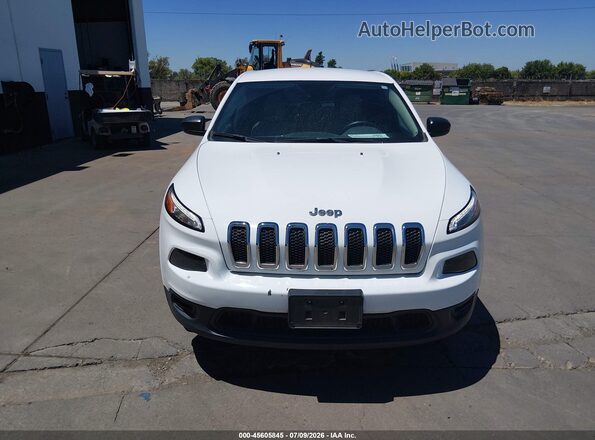 1C4PJMAB8GW343455 2016 JEEP CHEROKEE White Vista frontal