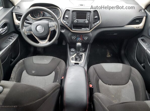 1C4PJMABXGW115294 2016 JEEP CHEROKEE Бордовый Вид панели приборов