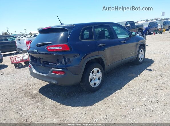 1C4PJMABXGW337382 2016 JEEP CHEROKEE Blue Հետևի աջ