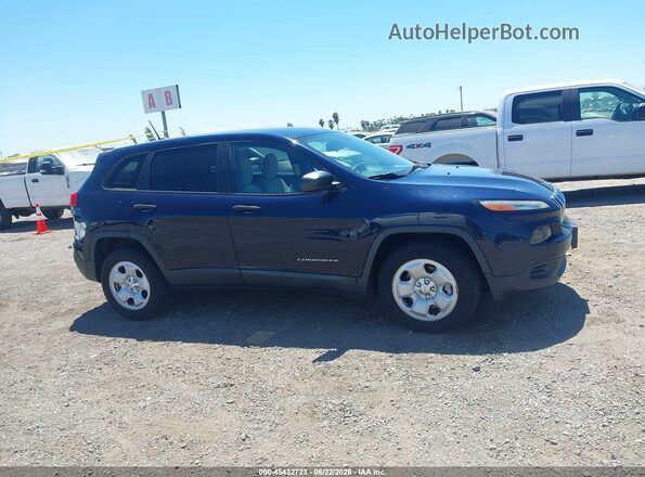 1C4PJMABXGW337382 2016 JEEP CHEROKEE Blue Սալոնի 360 աստիճան տեսք