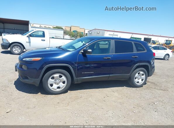 1C4PJMABXGW337382 2016 JEEP CHEROKEE Blue 