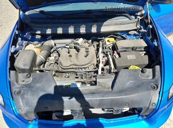 1C4PJMAS2HW600594 2017 JEEP CHEROKEE Blue Вид підкапотного простору