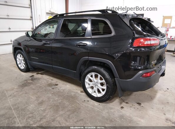 1C4PJMAS5GW238971 2016 JEEP CHEROKEE Black Հետևի ձախ