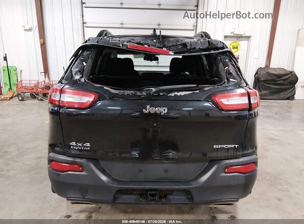 1C4PJMAS5GW238971 2016 JEEP CHEROKEE Black Դիմացի տեսք