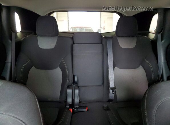 1C4PJMAS7GW269123 2016 JEEP CHEROKEE Бордовый Вид задних сидений