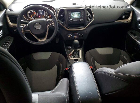 1C4PJMAS7GW269123 2016 JEEP CHEROKEE Бордовый Вид панели приборов