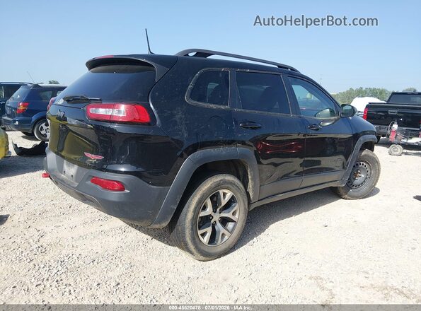 1C4PJMBB1HD237523 2017 JEEP CHEROKEE Black Tył prawy