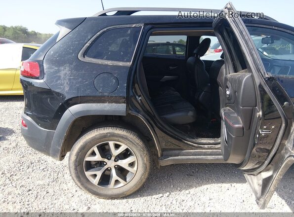 1C4PJMBB1HD237523 2017 JEEP CHEROKEE Black Widok naklejki z numerem VIN