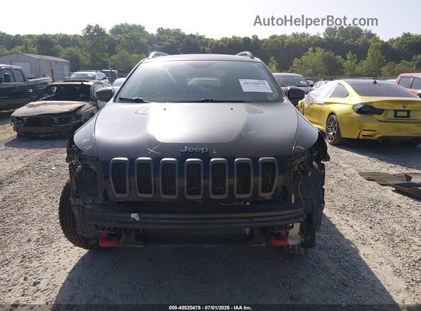 1C4PJMBB1HD237523 2017 JEEP CHEROKEE Black Widok wnętrza z tyłu