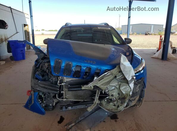 1C4PJMBB2JD579617 2018 JEEP CHEROKEE Blue Դիմացի տեսք