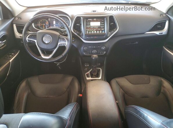 1C4PJMBB2JD579617 2018 JEEP CHEROKEE Blue Առջևի վահանակի տեսք