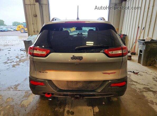 1C4PJMBB3GW353891 2016 JEEP CHEROKEE Gray უკანა ხედი