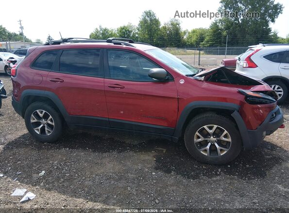 1C4PJMBB3HW517237 2017 JEEP CHEROKEE Maroon სალონის 360-გრადუსიანი ხედი