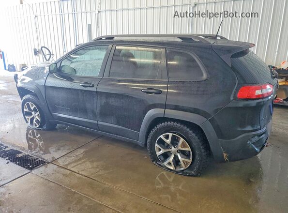 1C4PJMBB4HW513066 2017 JEEP CHEROKEE Black Tył lewy