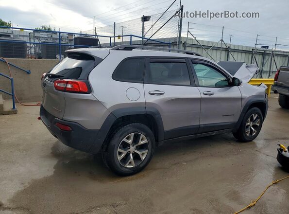 1C4PJMBB4JD559448 2018 JEEP CHEROKEE Silver Rear right