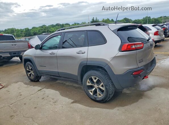 1C4PJMBB4JD559448 2018 JEEP CHEROKEE Silver Rear left