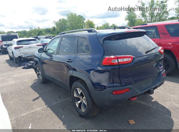 1C4PJMBB5GW234627 2016 JEEP CHEROKEE Blue Tył lewy