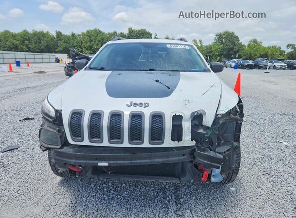 1C4PJMBB6HW536509 2017 JEEP CHEROKEE White Вид спереду