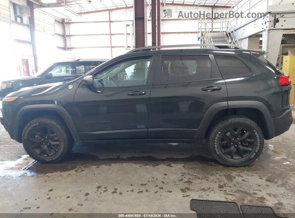 1C4PJMBB7JD580181 2018 JEEP CHEROKEE Gray Панорамний вид салону 360°