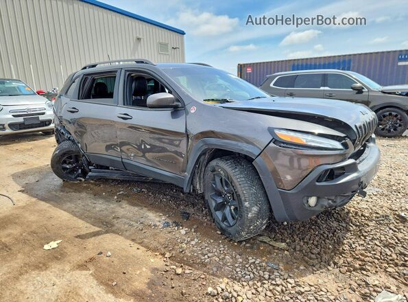 1C4PJMBB8GW344930 2016 JEEP CHEROKEE Gray Передня права чверть