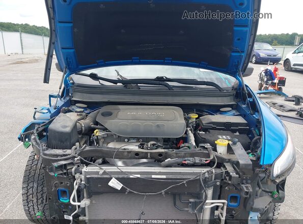 1C4PJMBB8HW599515 2017 JEEP CHEROKEE Синий Вид сзади