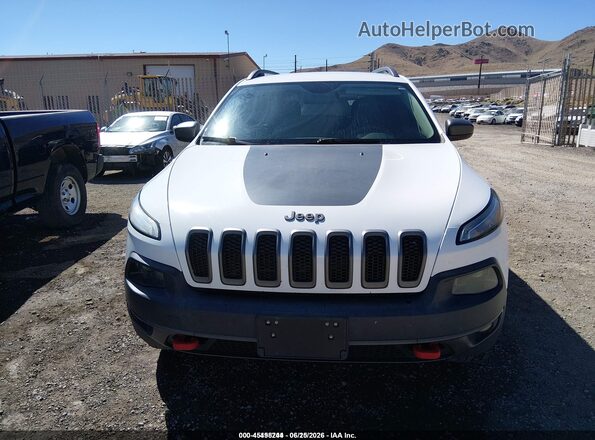 1C4PJMBB9HD239911 2017 JEEP CHEROKEE Белый Вид спереди