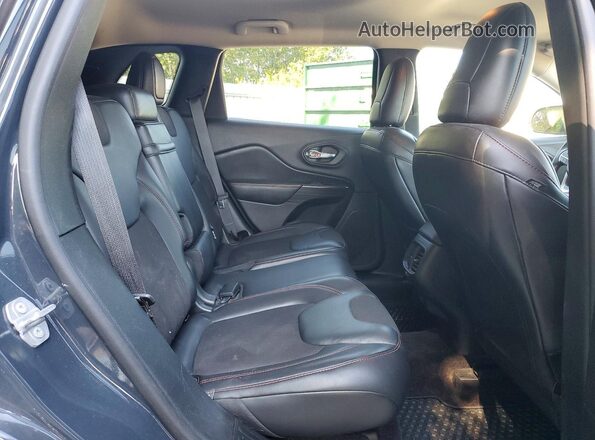1C4PJMBBXHW517283 2017 JEEP CHEROKEE Charcoal Widok wnętrza z tyłu