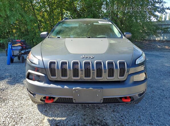 1C4PJMBBXHW517283 2017 JEEP CHEROKEE Charcoal Widok z przodu