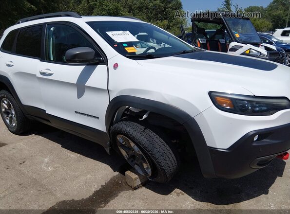 1C4PJMBN2KD148884 2019 JEEP CHEROKEE Белый Вид спереди