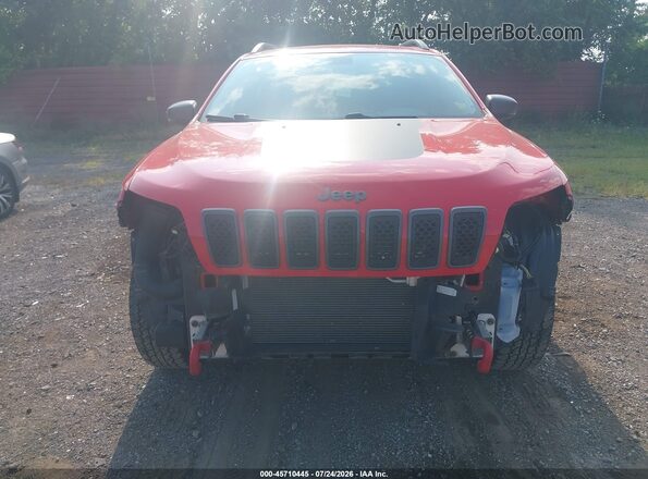 1C4PJMBN3KD188634 2019 JEEP CHEROKEE Red Դիմացի տեսք
