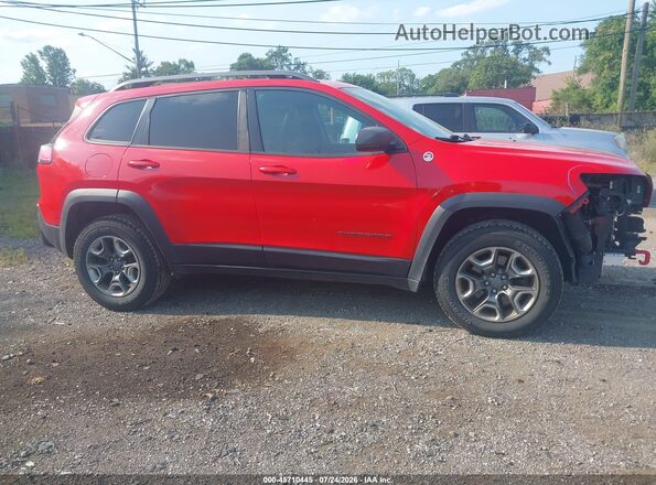 1C4PJMBN3KD188634 2019 JEEP CHEROKEE Red Սալոնի հետևի տեսք