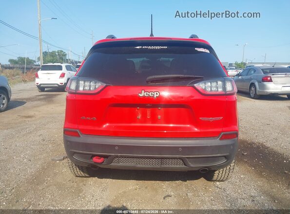 1C4PJMBN3KD188634 2019 JEEP CHEROKEE Red 