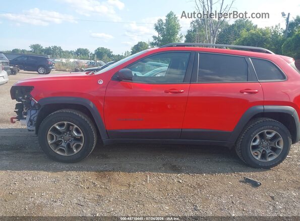 1C4PJMBN3KD188634 2019 JEEP CHEROKEE Red Սալոնի 360 աստիճան տեսք