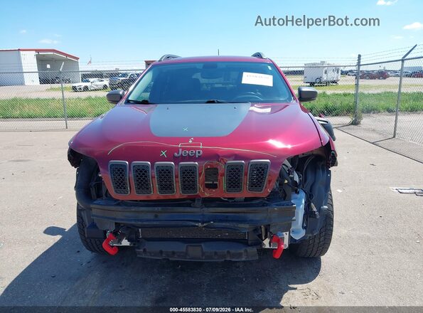 1C4PJMBN3KD227125 2019 JEEP CHEROKEE Red Vista frontal