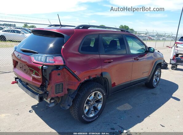1C4PJMBN3KD227125 2019 JEEP CHEROKEE Red Trasero derecho