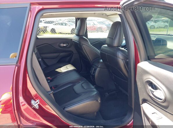 1C4PJMBN3KD227125 2019 JEEP CHEROKEE Red Vista de la etiqueta del VIN