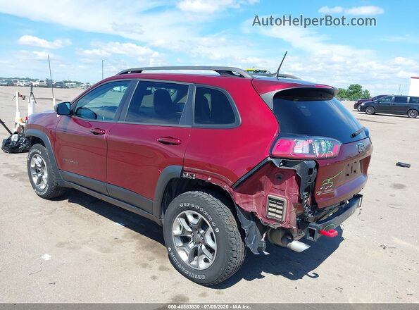 1C4PJMBN3KD227125 2019 JEEP CHEROKEE Red Trasero izquierdo