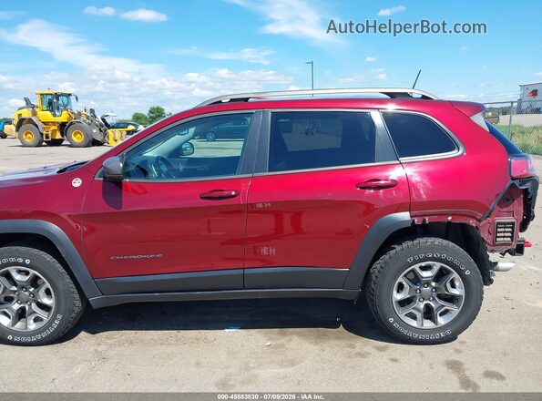 1C4PJMBN3KD227125 2019 JEEP CHEROKEE Red 