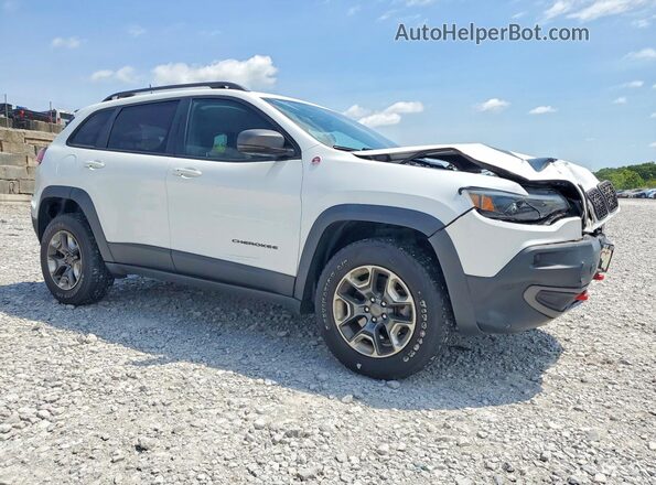1C4PJMBN4KD227649 2019 JEEP CHEROKEE White წინა მარჯვენა