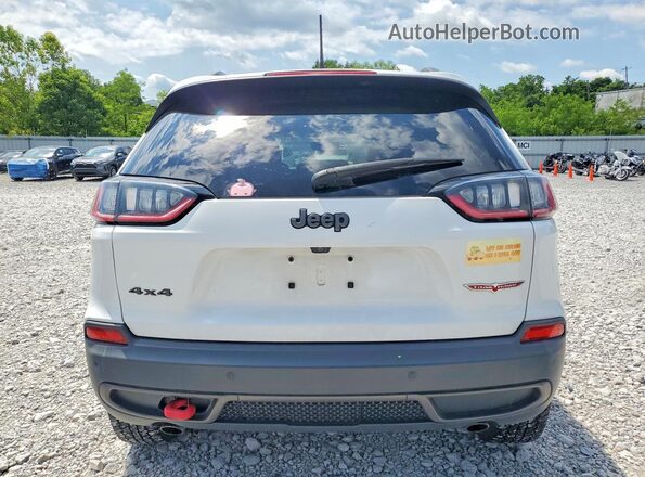 1C4PJMBN4KD227649 2019 JEEP CHEROKEE White უკანა ხედი