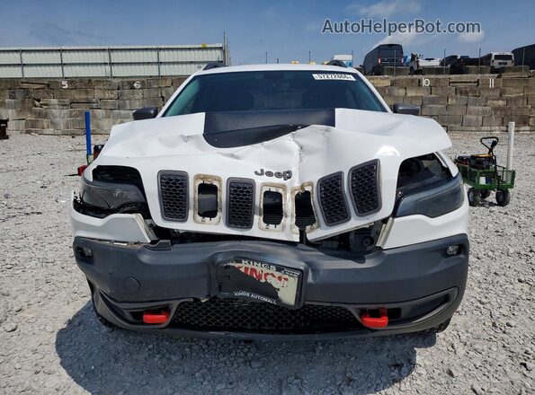1C4PJMBN4KD227649 2019 JEEP CHEROKEE White წინა ხედი