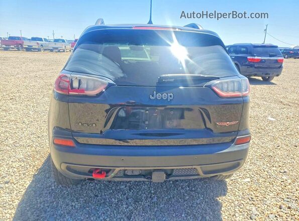 1C4PJMBN4KD283851 2019 JEEP CHEROKEE Black Rear view