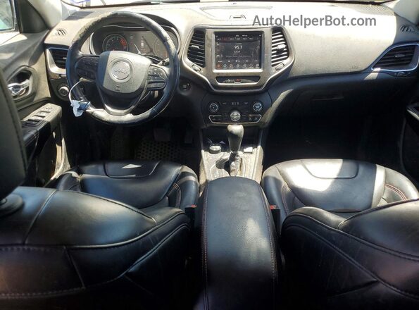 1C4PJMBN4KD283851 2019 JEEP CHEROKEE Black Dashboard view