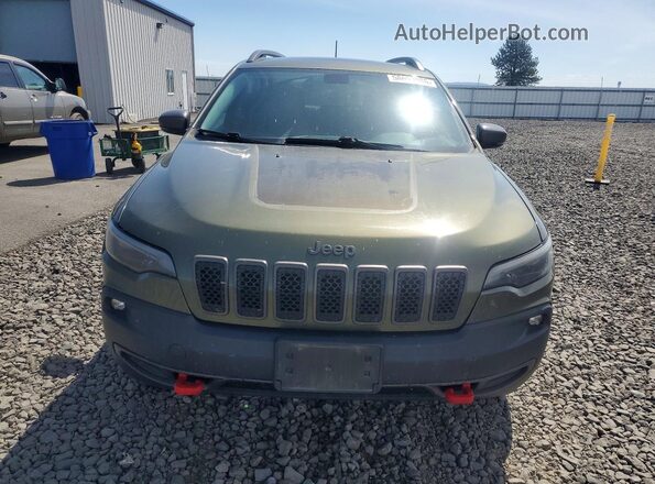 1C4PJMBN6KD168104 2019 JEEP CHEROKEE Green Вид спереду