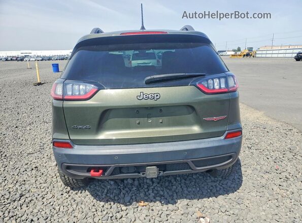1C4PJMBN6KD168104 2019 JEEP CHEROKEE Green Вид ззаду