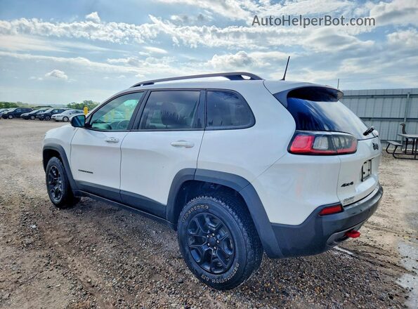 1C4PJMBNXKD182748 2019 JEEP CHEROKEE White Հետևի ձախ