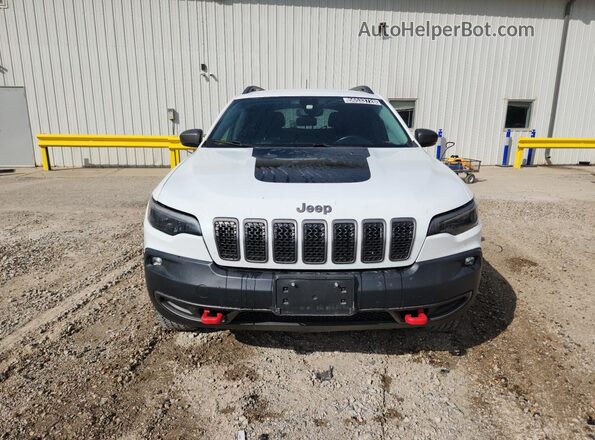 1C4PJMBNXKD182748 2019 JEEP CHEROKEE White Սալոնի 360 աստիճան տեսք