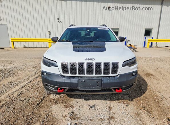 1C4PJMBNXKD182748 2019 JEEP CHEROKEE White Դիմացի տեսք