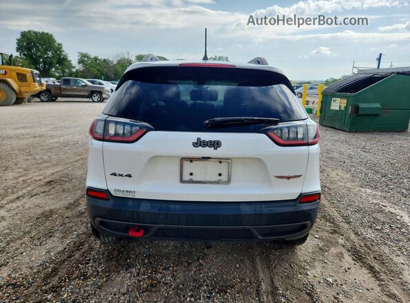1C4PJMBNXKD182748 2019 JEEP CHEROKEE White Հետևի տեսք